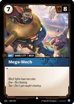 Mega-Mech (088/298) [Origins] Riftbound Singles Riot Games