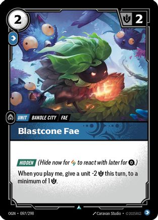 Blastcone Fae (097/298) [Origins] Foil Riftbound Singles Riot Games