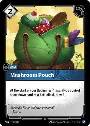Mushroom Pouch (101/298) [Origins] Foil Riftbound Singles Riot Games