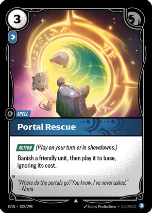 Portal Rescue (102/298) [Origins] Foil Riftbound Singles Riot Games