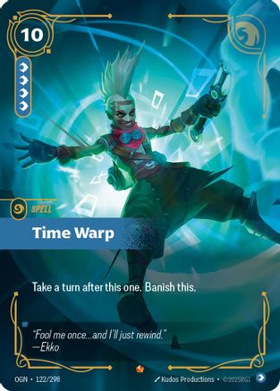 Time Warp (122/298) [Origins] Foil Riftbound Singles Riot Games