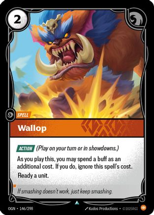 Wallop (146/298) [Origins] Foil Riftbound Singles Riot Games