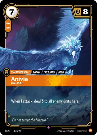 Anivia - Primal (148/298) [Origins] Foil Riftbound Singles Riot Games