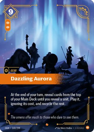 Dazzling Aurora (160/298) [Origins] Foil Riftbound Singles Riot Games