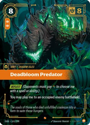 Deadbloom Predator (161/298) [Origins] Foil Riftbound Singles Riot Games
