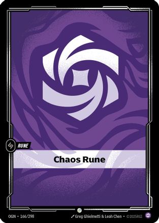 Chaos Rune (166/298) [Origins] Riftbound Singles Riot Games