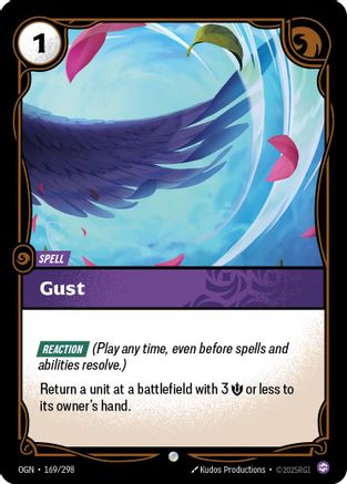 Gust (169/298) [Origins] Foil Riftbound Singles Riot Games