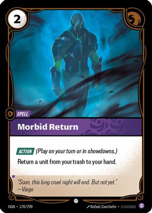 Morbid Return (170/298) [Origins] Foil Riftbound Singles Riot Games