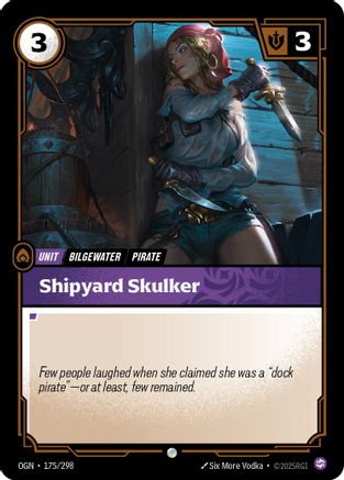 Shipyard Skulker (175/298) [Origins] Foil Riftbound Singles Riot Games