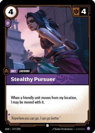Stealthy Pursuer (177/298) [Origins] Foil Riftbound Singles Riot Games