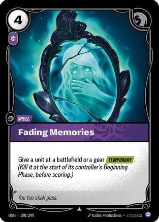 Fading Memories (180/298) [Origins] Foil Riftbound Singles Riot Games