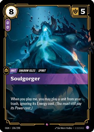 Soulgorger (196/298) [Origins] Foil Riftbound Singles Riot Games