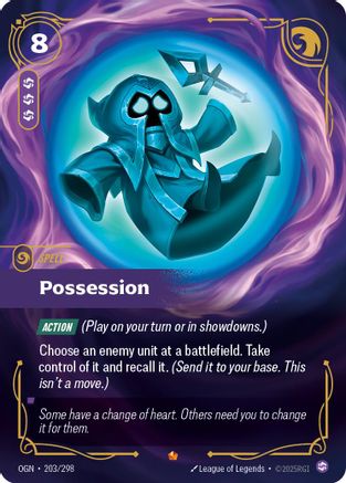 Possession (203/298) [Origins] Foil Riftbound Singles Riot Games