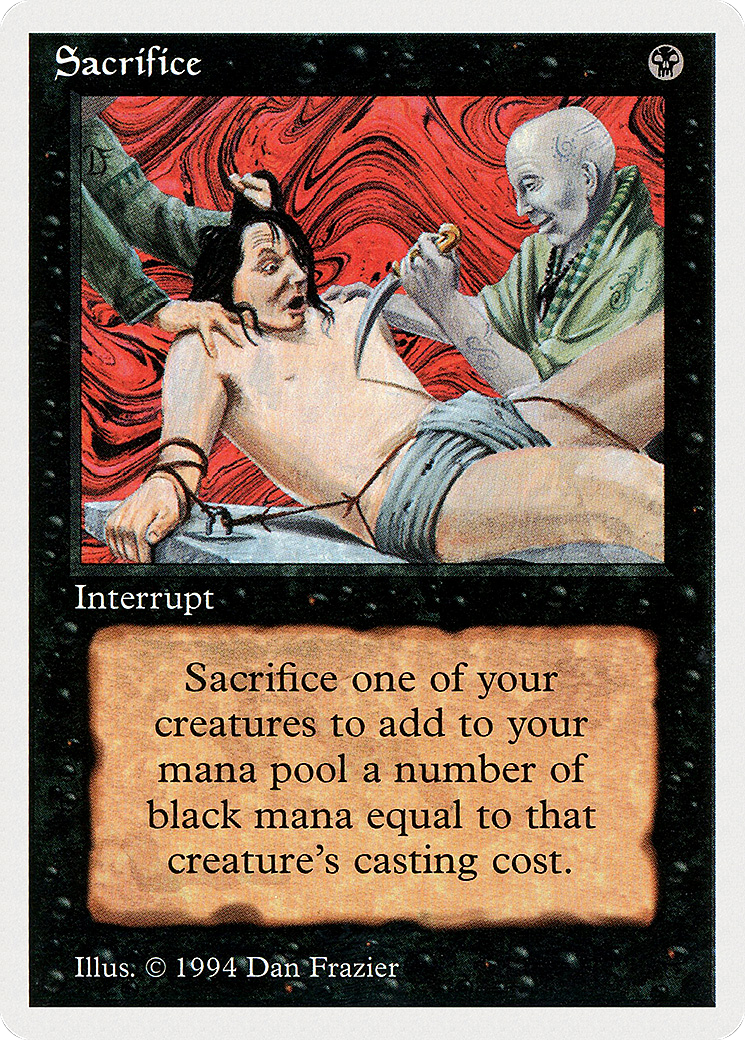 Sacrifice (SUM-126) [Misc] Summer Magic / Edgar MTG Single Wizards of the Coast