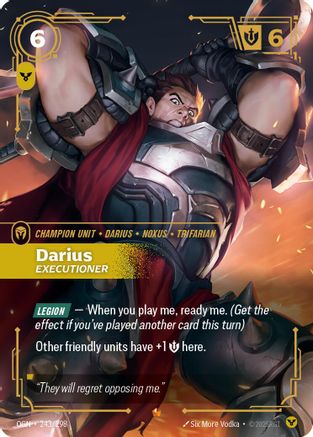 Darius - Executioner (243/298) [Origins] Foil Riftbound Singles Riot Games
