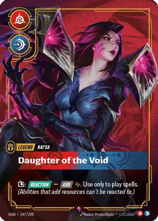 Kai'Sa - Daughter of the Void (247/298) [Origins] Foil Riftbound Singles Riot Games