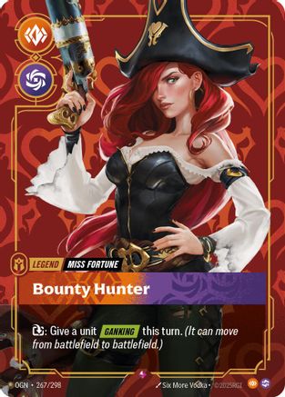 Miss Fortune - Bounty Hunter (267/298) [Origins] Foil Riftbound Singles Riot Games
