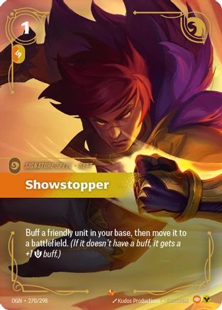 Showstopper (270/298) [Origins] Foil Riftbound Singles Riot Games