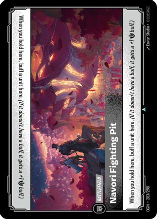 Navori Fighting Pit (283/298) [Origins] Foil Riftbound Singles Riot Games