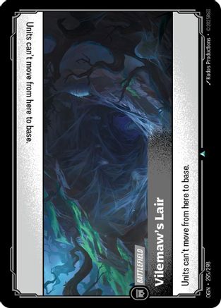 Vilemaw's Lair (295/298) [Origins] Foil Riftbound Singles Riot Games