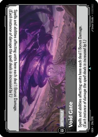 Void Gate (296/298) [Origins] Foil Riftbound Singles Riot Games