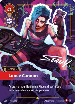 Jinx - Loose Cannon (Signature) (301*/298) [Origins] Foil Riftbound Singles Riot Games