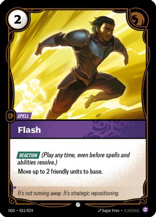 Flash (011/024) [Origins Proving Grounds] Riftbound Singles Riot Games