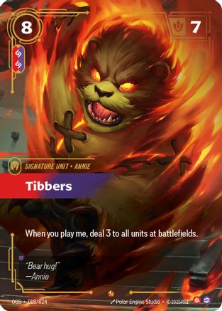Tibbers (018/024) [Origins Proving Grounds] Riftbound Singles Riot Games