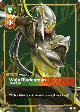 Master Yi - Wuju Bladesman (Starter) (019/024) [Origins Proving Grounds] Riftbound Singles Riot Games