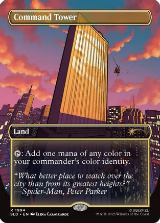 Command Tower (1994) (SLD-1994) [Secret Lair] Drop Series MTG Single Wizards of the Coast