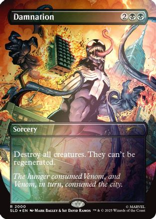 Damnation (2000) (Rainbow Foil) (SLD-2000) [Secret Lair] Drop Series Foil MTG Single Wizards of the Coast