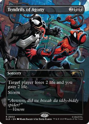 Tendrils of Agony (2004) (SLD-2004) [Secret Lair] Drop Series MTG Single Wizards of the Coast