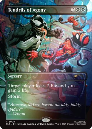 Tendrils of Agony (2004) (Rainbow Foil) (SLD-2004) [Secret Lair] Drop Series Foil MTG Single Wizards of the Coast