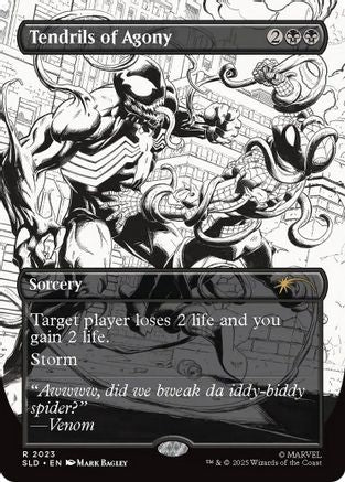 Tendrils of Agony (2023) (SLD-2023) [Secret Lair] Drop Series MTG Single Wizards of the Coast