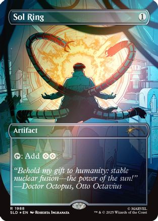 Sol Ring (1988) (Rainbow Foil) (SLD-1988) [Secret Lair] Drop Series Foil MTG Single Wizards of the Coast