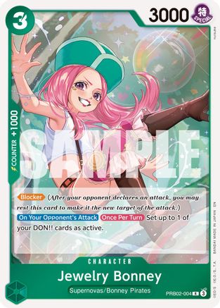 Jewelry Bonney -PRB02-004 (PRB02-004) [Premium Booster -The Best- Vol. 2] Foil One Piece Single Bandai