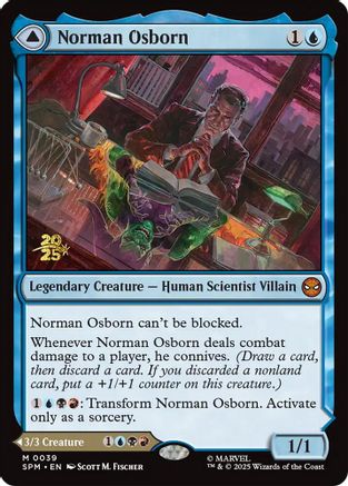 Norman Osborn (PRE-039) [Prerelease Cards] Foil MTG Single Wizards of the Coast