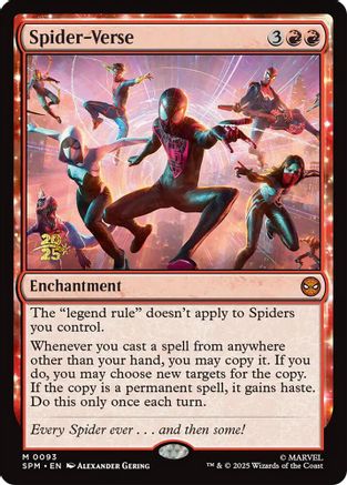 Spider-Verse (PRE-093) [Prerelease Cards] Foil MTG Single Wizards of the Coast