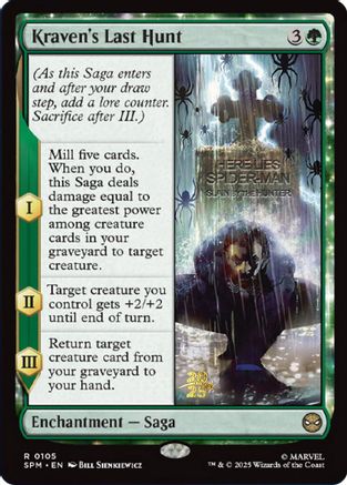 Kraven's Last Hunt (PRE-105) [Prerelease Cards] Foil MTG Single Wizards of the Coast