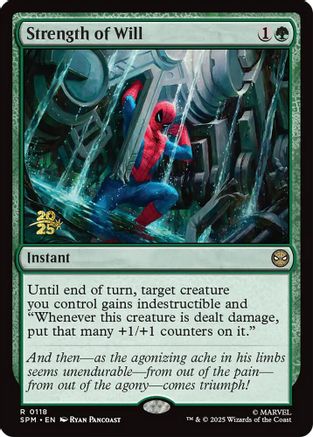 Strength of Will (PRE-118) [Prerelease Cards] Foil MTG Single Wizards of the Coast