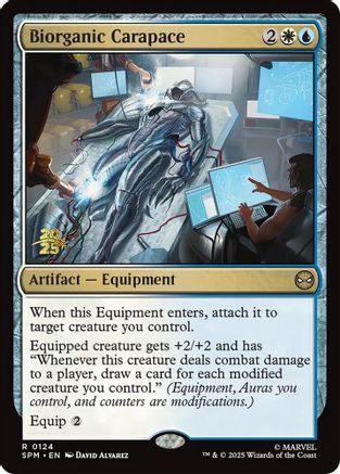 Biorganic Carapace (PRE-124) [Prerelease Cards] Foil MTG Single Wizards of the Coast