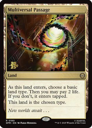 Multiversal Passage (PRE-180) [Prerelease Cards] Foil MTG Single Wizards of the Coast