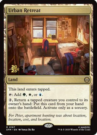 Urban Retreat (PRE-187) [Prerelease Cards] Foil MTG Single Wizards of the Coast