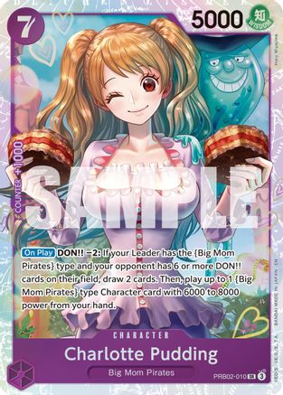 Charlotte Pudding - PRB02-010 (PRB02-010) [Premium Booster -The Best- Vol. 2] Foil One Piece Single Bandai