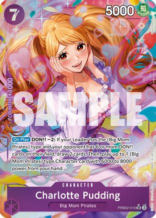 Charlotte Pudding - PRB02-010 (Alternate Art) (PRB02-010) [Premium Booster -The Best- Vol. 2] Foil One Piece Single Bandai