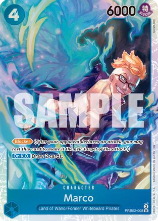 Marco (PRB02-008) [Premium Booster -The Best- Vol. 2] Foil One Piece Single Bandai