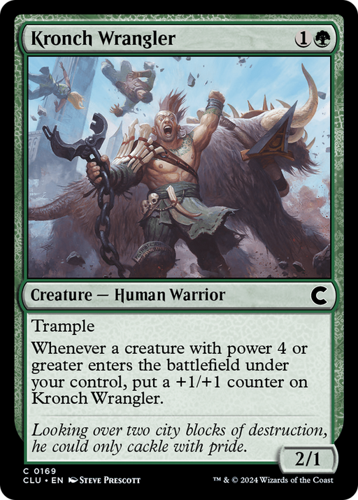 Kronch Wrangler (CLU-169) [Ravnica: Clue Edition] MTG Single Wizards of the Coast