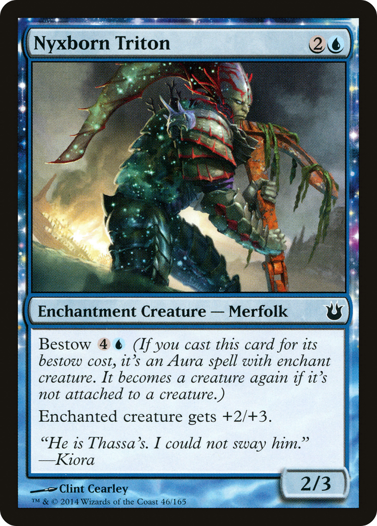 Nyxborn Triton (BNG-046) [Born of the Gods] MTG Single Wizards of the Coast