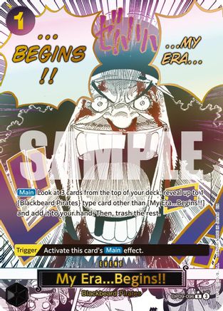 My Era...Begins!! (Alternate Art) (OP09-096) [Premium Booster -The Best- Vol. 2] Foil One Piece Single Bandai