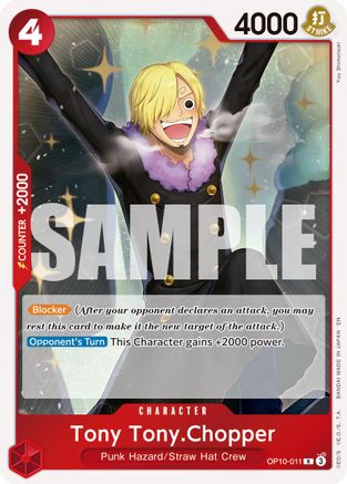Tony Tony.Chopper (Reprint) (OP10-011) [Premium Booster -The Best- Vol. 2] Foil One Piece Single Bandai